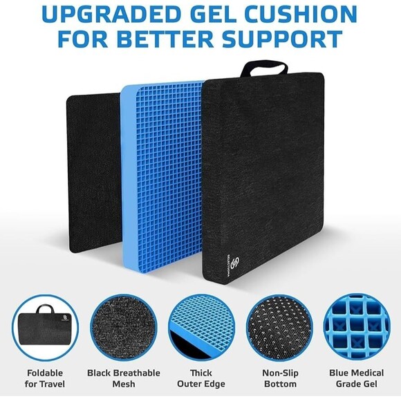 SELECTSOMA  18x16x3" Gel Cushion - Picture 2 of 3